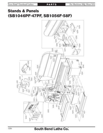 Part Diagram for SB1058F