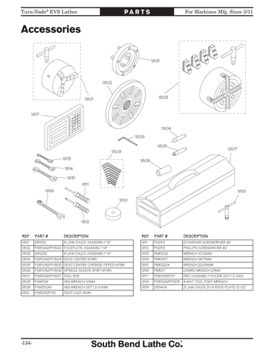 Part Diagram for SB1061PF