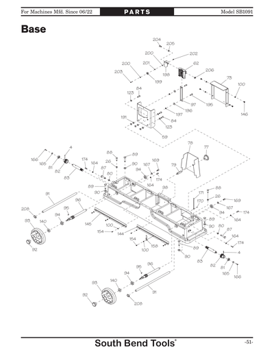 Part Diagram for SB1091