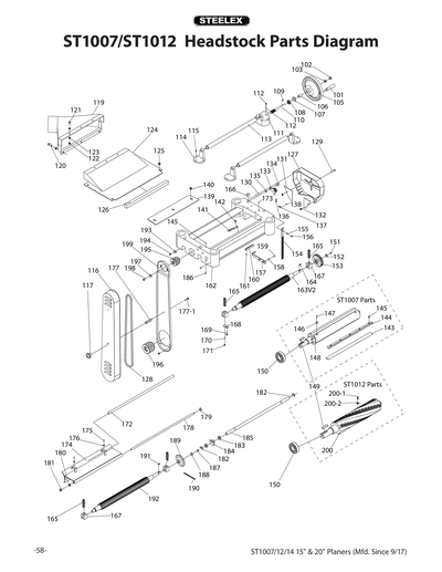 Part Diagram for ST1012