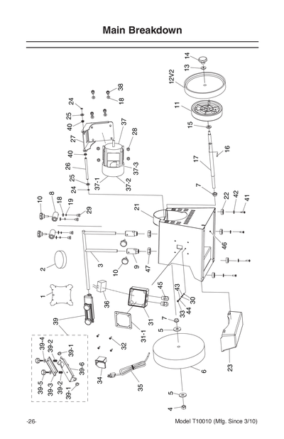 Part Diagram for T10010