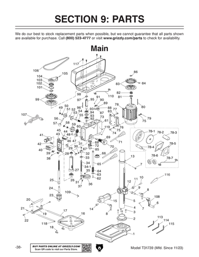 Parts for 12