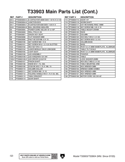 Part Diagram for T33904