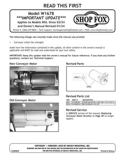 Part Diagram for W1678