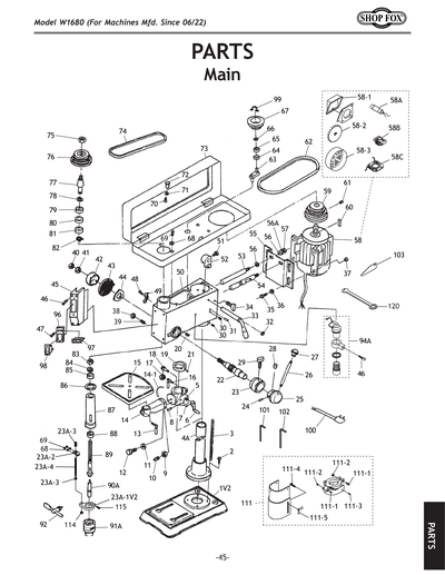 Part Diagram for W1680