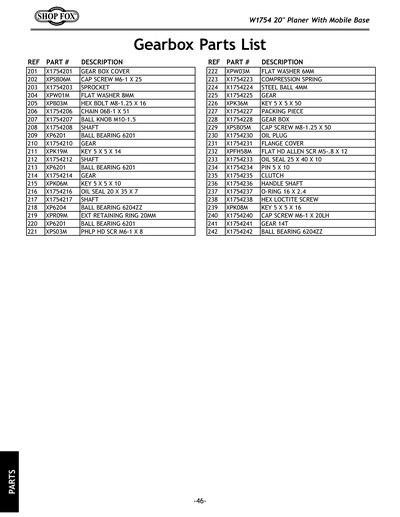 Part Diagram for W1754