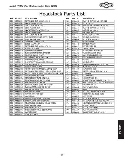Part Diagram for W1866