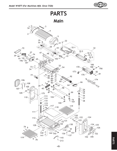 Part Diagram for W1877