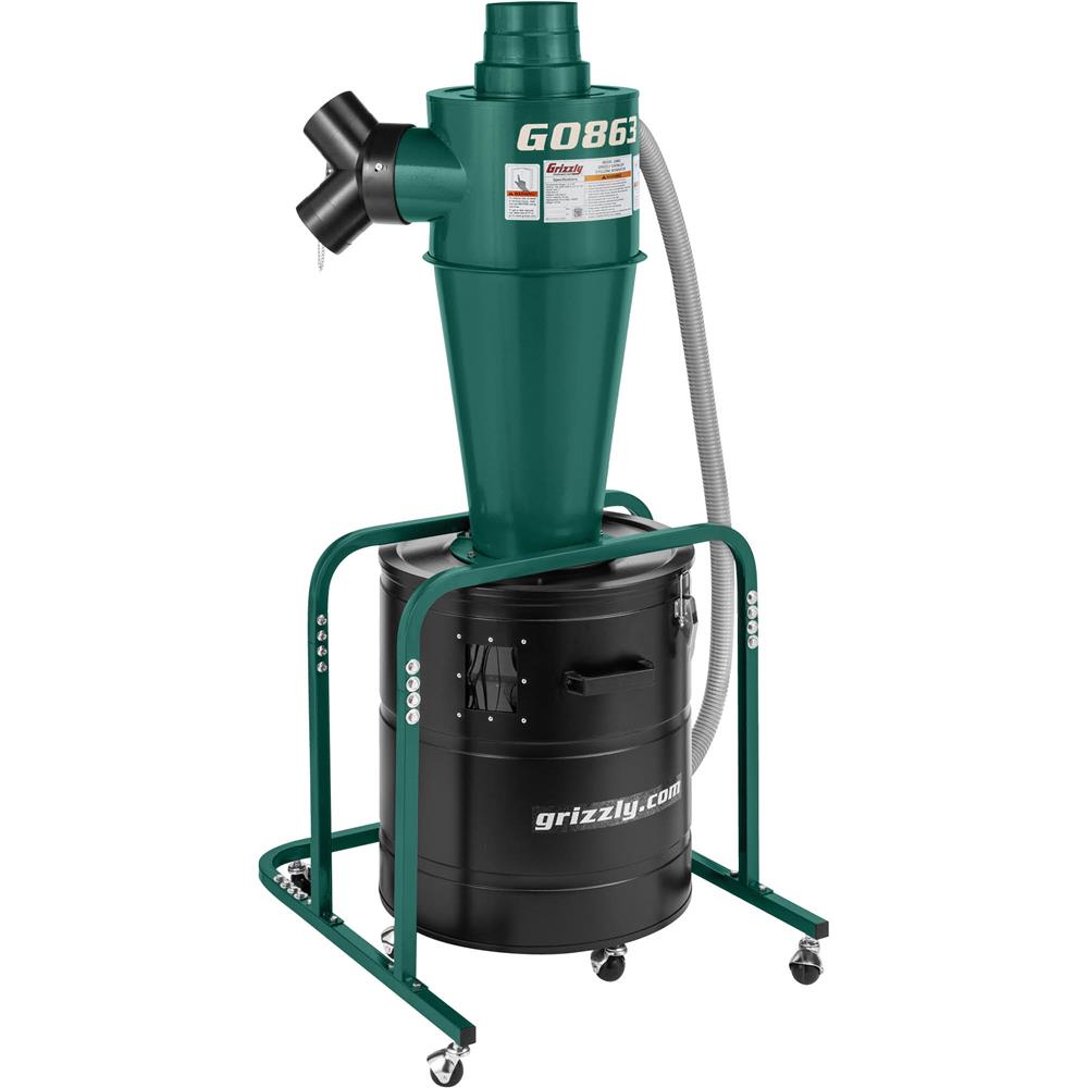 Grizzly G0863 - Grizzly Growler Cyclone Separator - Grizzly