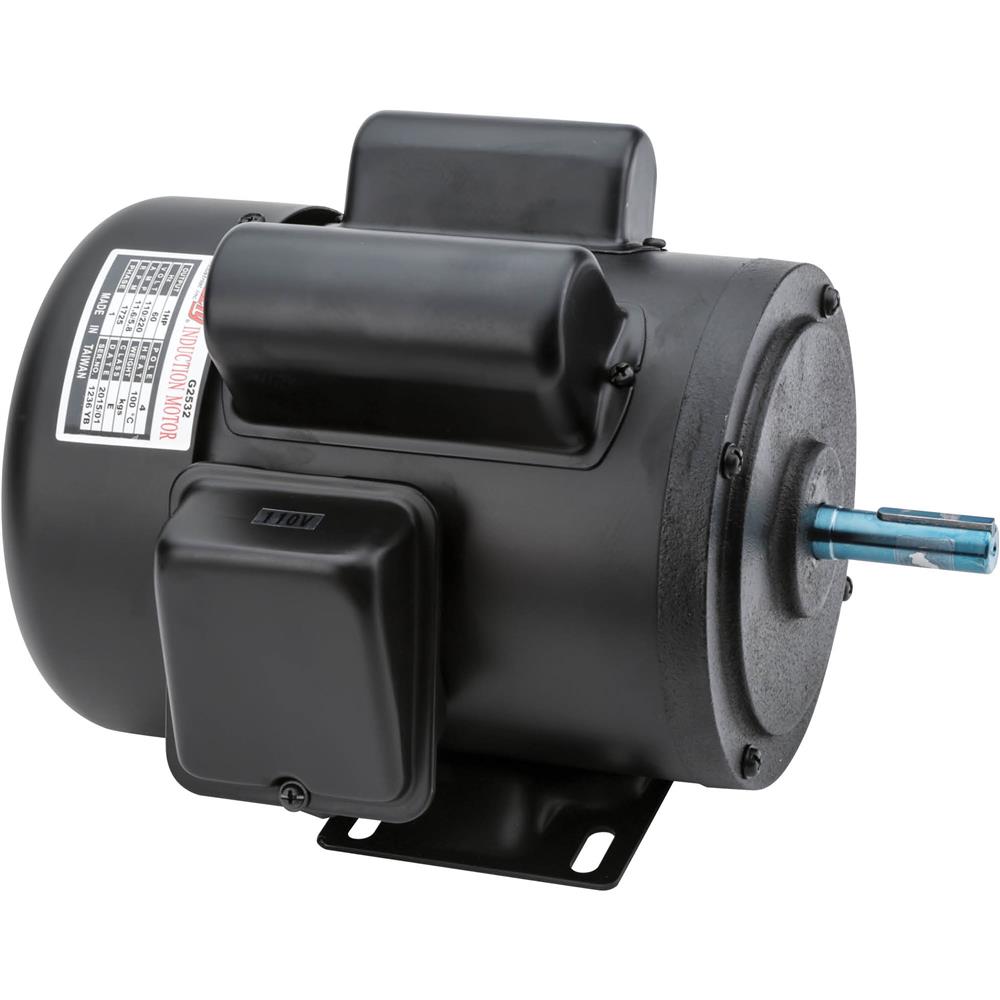 Grizzly G2532 - Heavy-Duty Motor 1 HP Single-Phase 1725 RPM TEFC