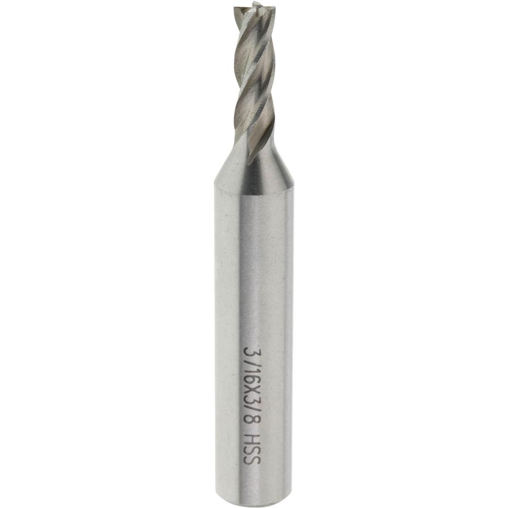 Grizzly G9671 - Multi Flute End Mills - 3/16