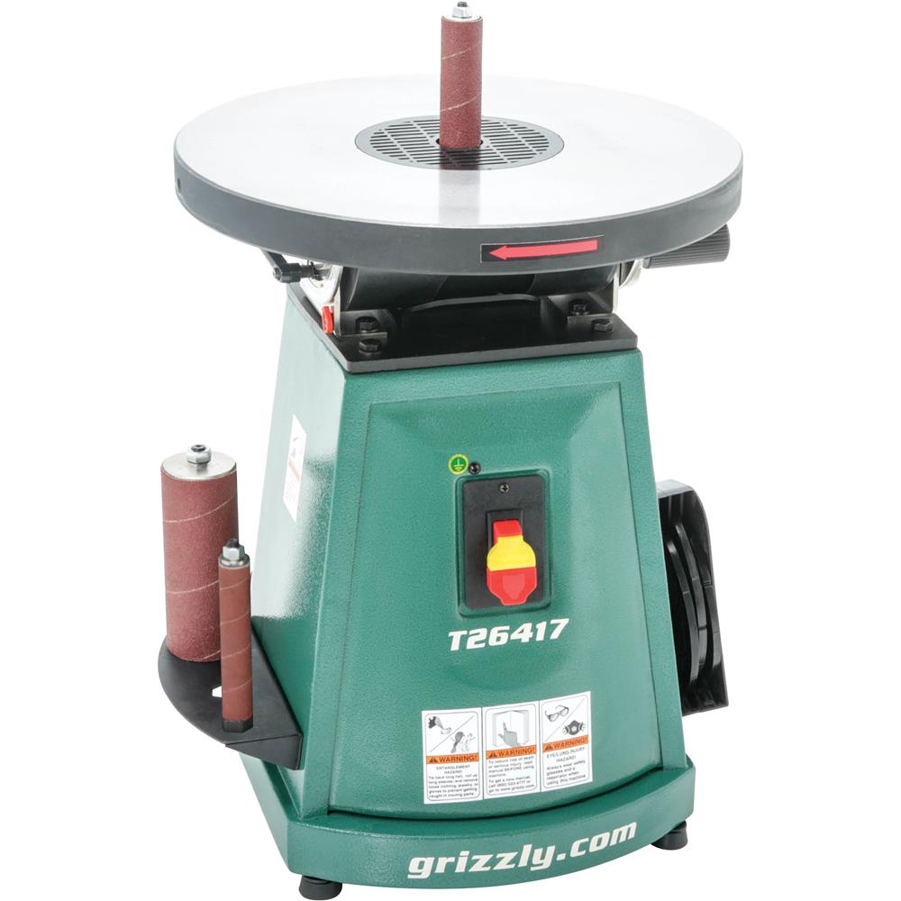 Grizzly T26417 - 1/2 HP Benchtop Oscillating Sander - Grizzly