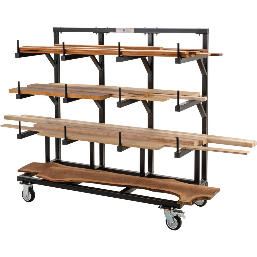 Mobile Lumber Rack Grizzly Industrial