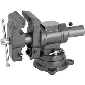 Grizzly T33818 5 in Industrial 360-degree Swivel Base Drop-Forged Workbench Vise