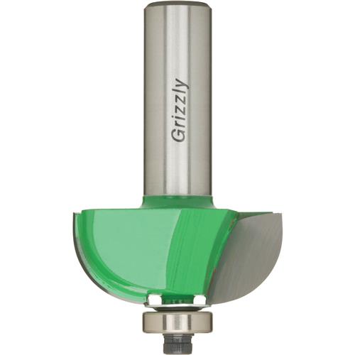 Image for Grizzly C1149 - Cove Bit, 1/2" Shank, 1/2" Radius