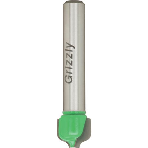 Image for Grizzly C1195 - Ogee Plunge Bit, 1/4" Shank, 3/8" Cutter Dia.