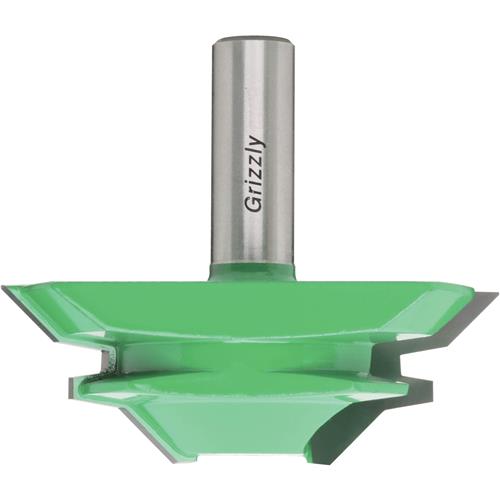 Image for Grizzly C1331 - Corner Lock Miter Bit, 1/2" Shank, 3" Cutting Diameter