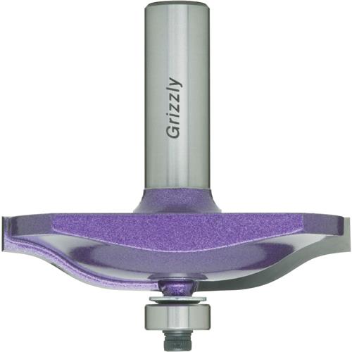 Image for Grizzly C1401Z - Super-Duty 2-5/8" Panel Bit - Ogee, 1/2" Shank
