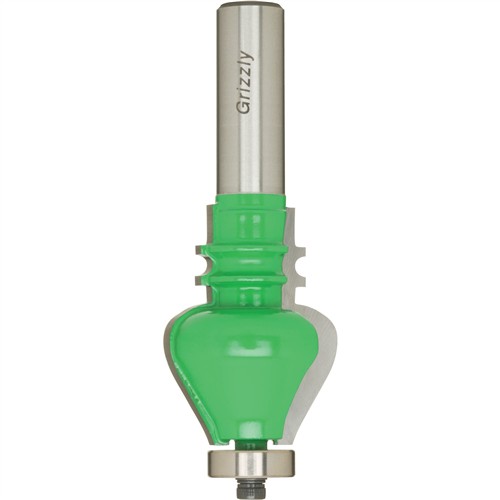 Image for Grizzly C1581 - Handrail Bit (Finger Grip of Set #2), 1/2" Shank