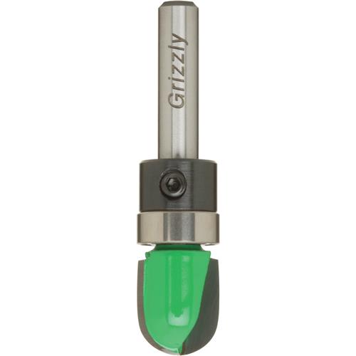 Image for Grizzly C1661 - Core Box Pattern Bit, 1/4" Shank