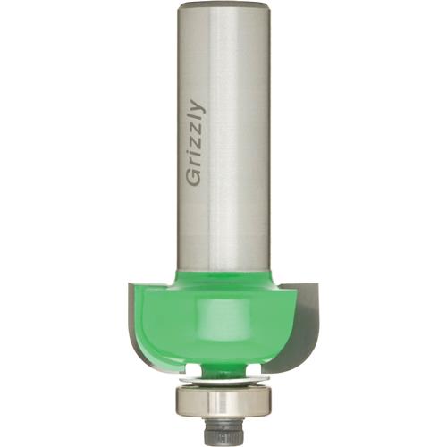 Image for Grizzly C1740 - Anti-Kickback Cove Bit, 1/2" Shank, 1/4" Radius
