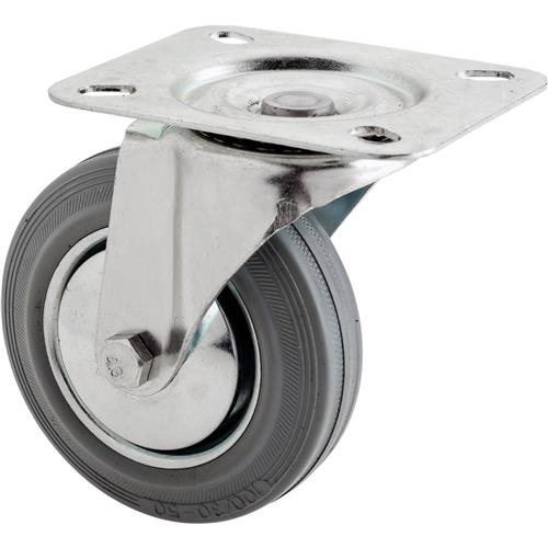 Image for Steelex D2588 - 4" Gray Industrial Swivel Caster