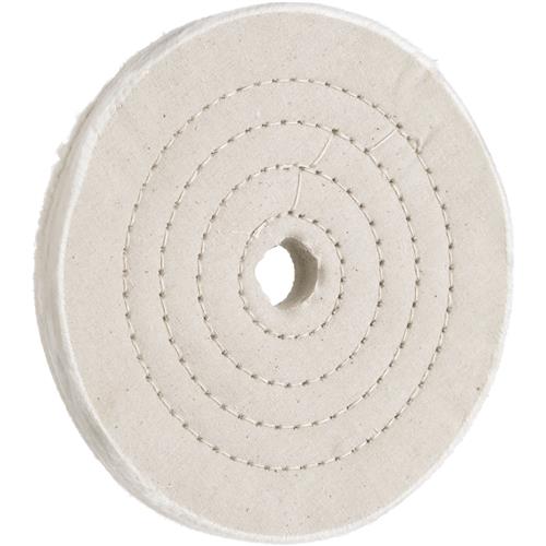 Image for Woodstock D3087 - 6" x 40 Ply x 3/4" Soft Muslin Buffing Wheel, 4,000 RPM