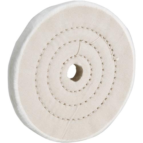Image for Woodstock D3188 - 5" x 40 Ply x 5/8" Soft Muslin Buffing Wheel, 5,000 RPM