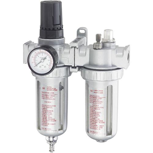 Image for Shop Fox D3272 - Air/Moisture Filter Regulator with Lubricators