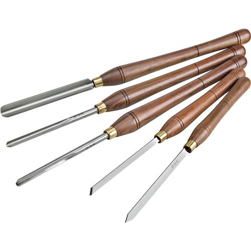Image for Shop Fox D3790 - Deluxe Lathe Chisel Set, 5-Pc.