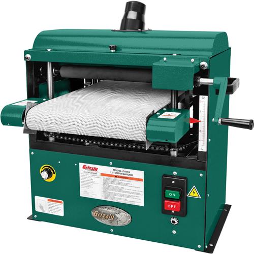 Image for Grizzly G0459 - 12" 1-1/2 HP Drum Sander