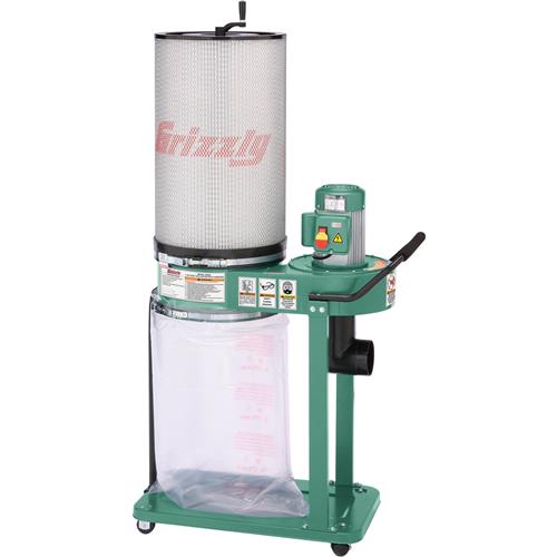 Image for Grizzly G0583Z - 1 HP Canister Dust Collector