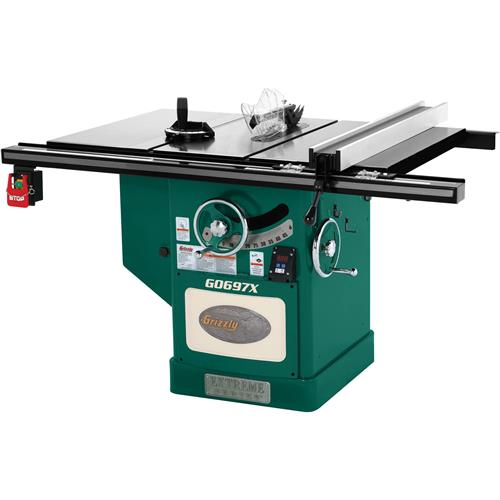 Image for Grizzly G0697X - 12" 7-1/2 HP 3-Phase Extreme Series Table Saw