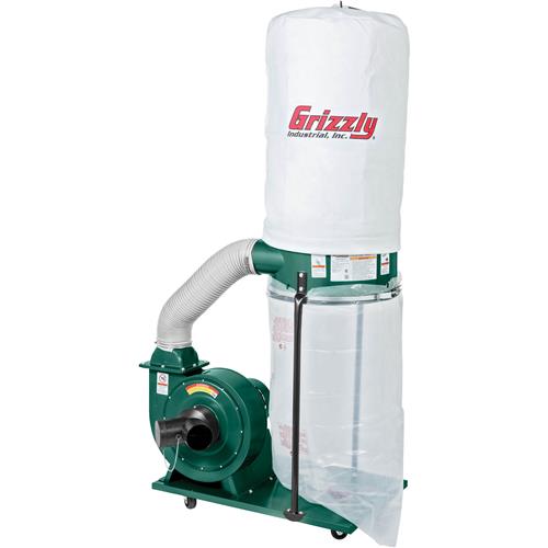 Image for Grizzly G1028Z2 - 1-1/2 HP Portable Dust Collector