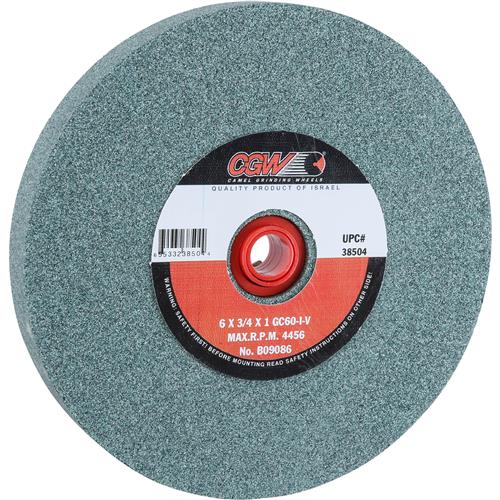 Image for Camel Grinding Wheels G1985 - S/C 6" x 3/4" x 1" Grinding Wheel, Type 1, 60 Grit