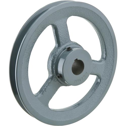 Image for Grizzly G5438 - Single V-Groove Pulley - 6" Pitch Dia., 3/4" Bore