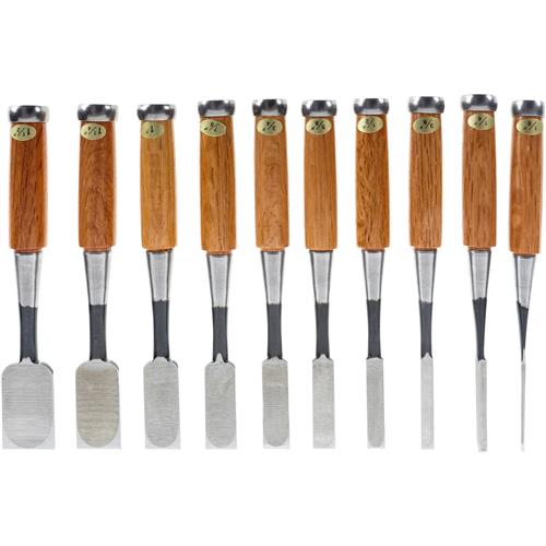 Image for Grizzly G7102 - Japanese Chisels - 10 pc. Set