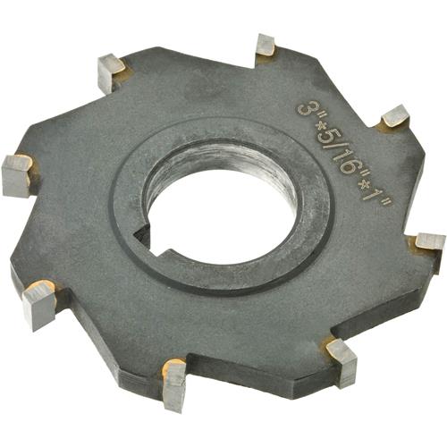 Image for Grizzly G9339 - Carbide Tip Side Mill Cutter 3" x 5/16" x 1" B - 8T