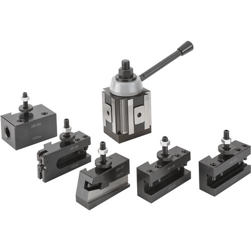 Image for Grizzly G9710 - Quick Change Tool Post Set - 14" to 20" Swing