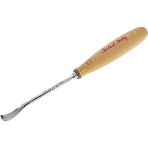 Image for Robert Sorby H0531 - Spoon Bit Gouge Woodcarving Chisel #8 Sweep 3/8 Inch