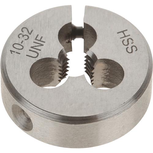 Image for Grizzly H0545 - HSS Round Adjustable Split Die - 10-32 x 13/16"