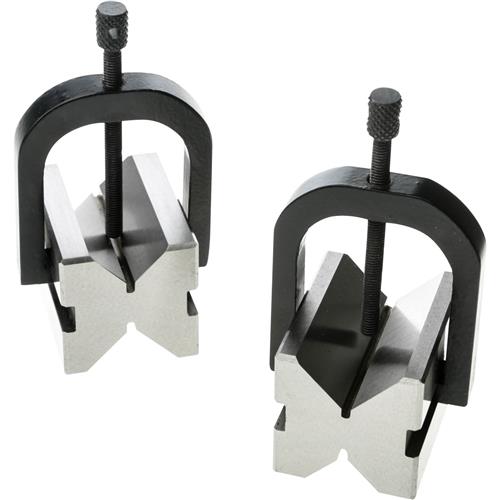Image for Grizzly H5610 - V-Block Pair w/ clamps 2"