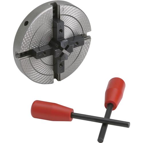 Image for Grizzly H8040 - 5" 4-Jaw Wood Chuck - 5/8" Unthreaded