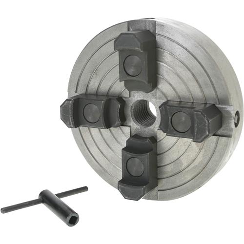 Image for Grizzly H8049 - 6" 4-Jaw Wood Chuck - 1" x 8 TPI