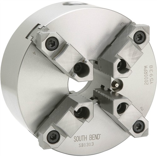 Image for South Bend SB1313 - 6" High Precision 4 Jaw Scroll Chuck