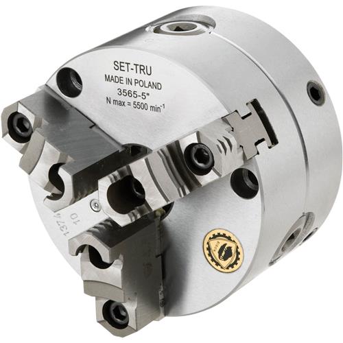 Image for Bison T10417 - 5" 3 Jaw Set-Tru Chuck