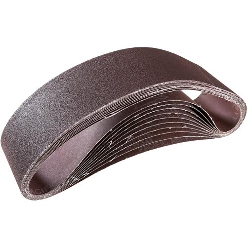 Image for Grizzly T21480 - 4" x 36" A/O Sanding Belt 80 Grit, 10 pk.