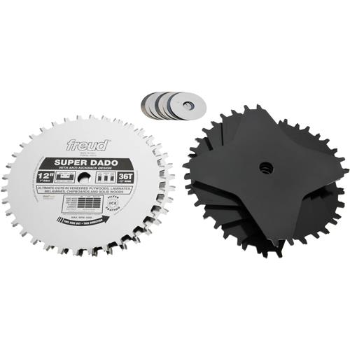 Image for Freud T24403 - 12" x 1" 36T Stack Dado Set