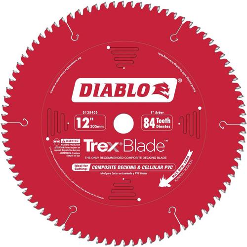 Image for Diablo T25399 - 12" x 1" 84t MTCG Composite Decking Blade