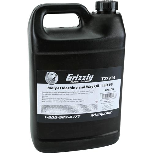 Image for Grizzly T27914 - Moly-D Machine and Way Oil-ISO 68, 1 Gallon
